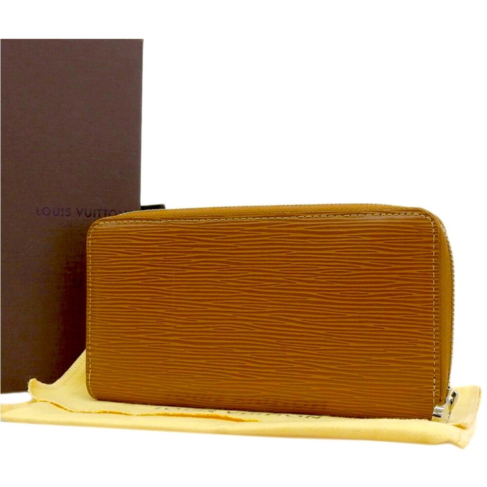 Authentic Louis Vuitton Vintage Epi Zippy Wallet Tan.